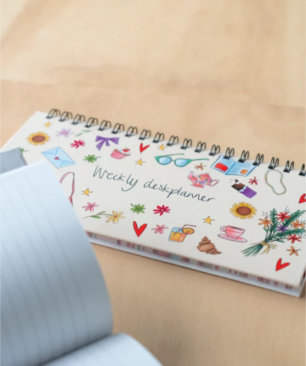 Weekly deskplanner