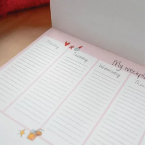 Tear off planner - Afbeelding 2