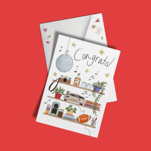 Kaart 'congrats'
